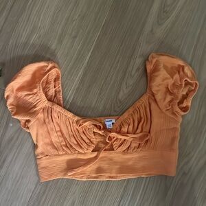 Orange tiny-top Garage